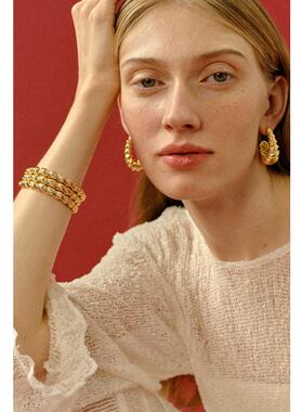 CHEZLOOPS金璨流光滴胶手镯