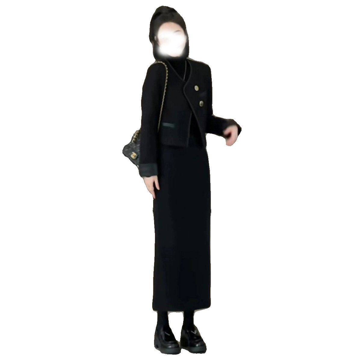 加绒加厚2026春季新款女小香风外套半身裙两件套整套搭配套装6390,淘宝优惠券,粉丝福利购,淘宝优惠卷