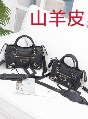 机车包流苏新款月牙包拉链拉手圈仔金边银边女包款拉牌补回防爆裂
