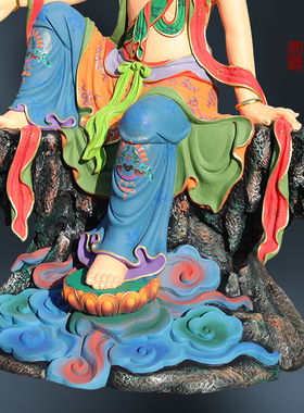 寺庙大型三十三观音自在观音佛像 寺庙供奉大型自在观音菩萨神像