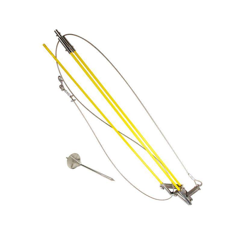 训犬扑咬吊杆 304不锈钢底座钢丝绳玻璃纤维棒结实耐用双排扑咬杆,淘宝优惠券,粉丝福利购,淘宝优惠卷