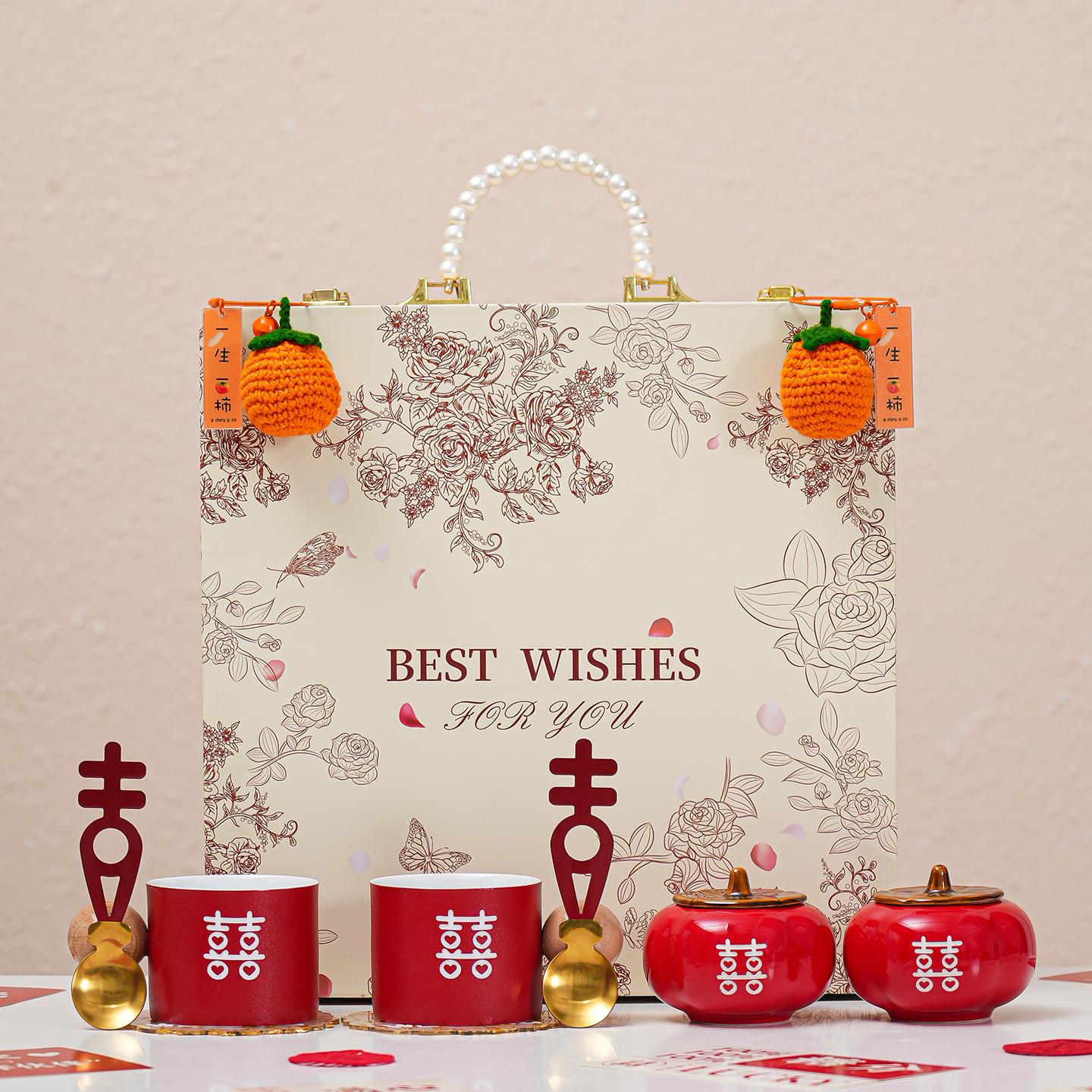 新婚礼物送新人结婚订婚礼品送闺蜜姐妹新娘实用喜杯子创意伴手礼 - 图3