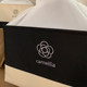 Camellia embroidered fabric wardrobe ກະຕ່າທີ່ມີ drawstring