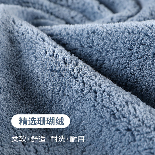 Hanging cartoon hand towel, absorbent, quick-drying, extra thick towel, kitchen bathroom towel, cute handkerchief