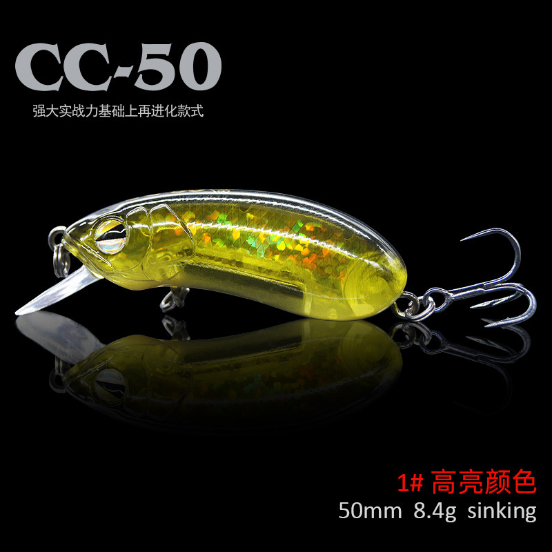 CC50大河奔流摇滚小胖子路亚饵米诺拟饵假饵鲈鱼翘嘴罗非鱼黑鱼_虎窝淘