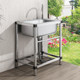 Outdoor courtyard wash basin laundry basin wash basin