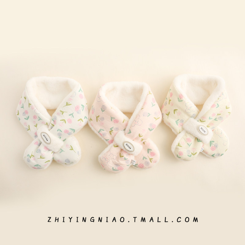 儿童围巾秋冬季保暖围脖宝宝卡通儿童加厚婴幼儿冬天防风保暖脖套,淘宝优惠券,粉丝福利购,淘宝优惠卷