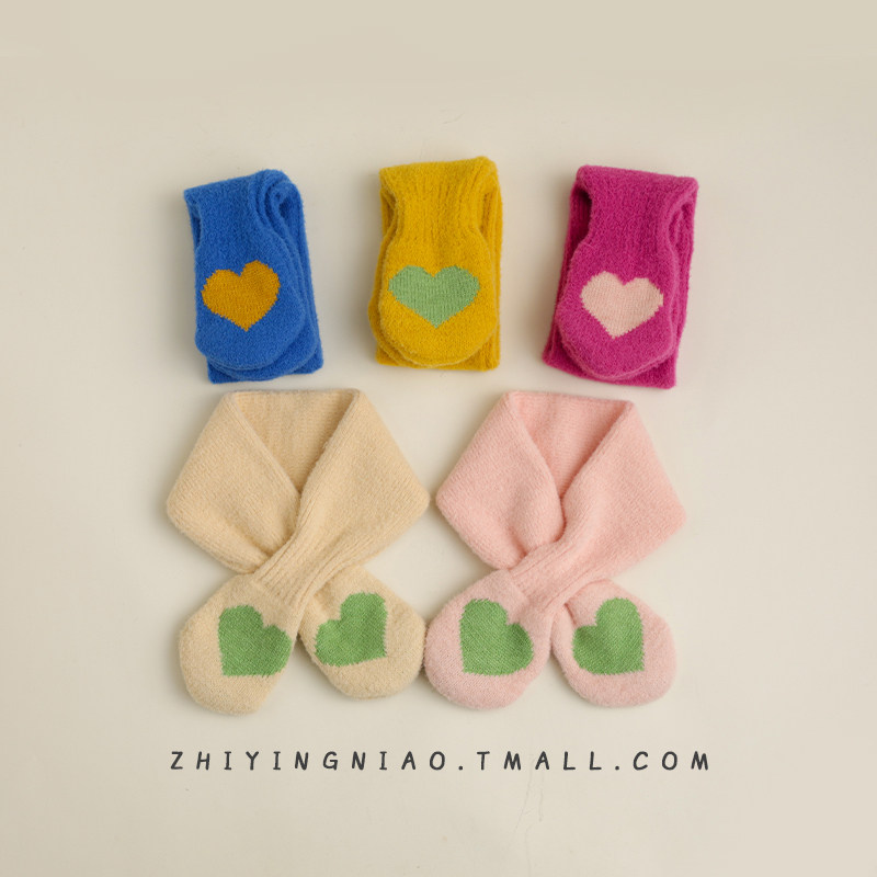 儿童围巾秋冬款男童女童韩版百搭保暖防风毛线脖套秋冬季针织围脖,淘宝优惠券,粉丝福利购,淘宝优惠卷