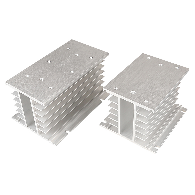 美格尔MGR固态继电器散热底座 单相三相铝制散热器  SSR IGBT 整 - 图3