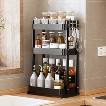 Kitchen seasoning items Shelves Top-table Condiment Racks Multifunction Home Seasonings Oil Salt Sauce Vinegar Containing Shelf