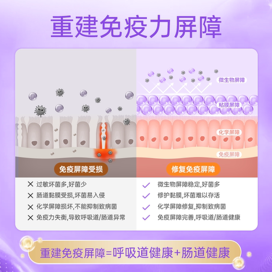 Lan Knight Good Nose Probiotics for Infants and Young Children Baby Soothing Nasal Allergy Anti-Blue Physique Flag Authentic Ship