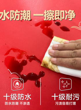 【故宫红饭店墙面装饰】自粘墙纸