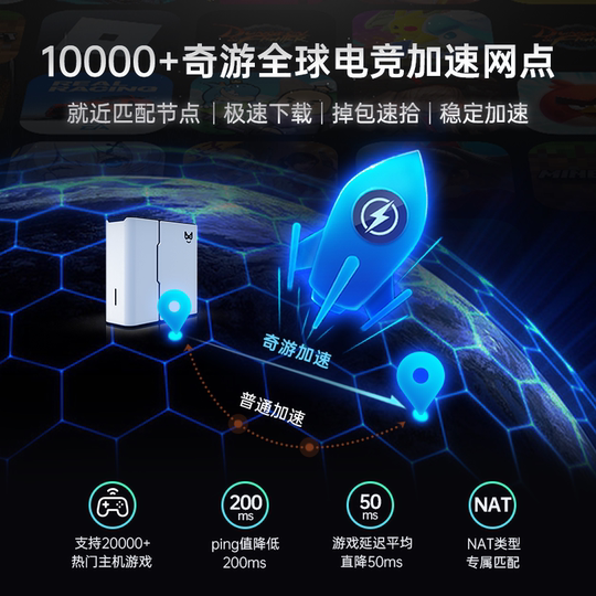 Qiyou Online Treasure Host Acceleration Router