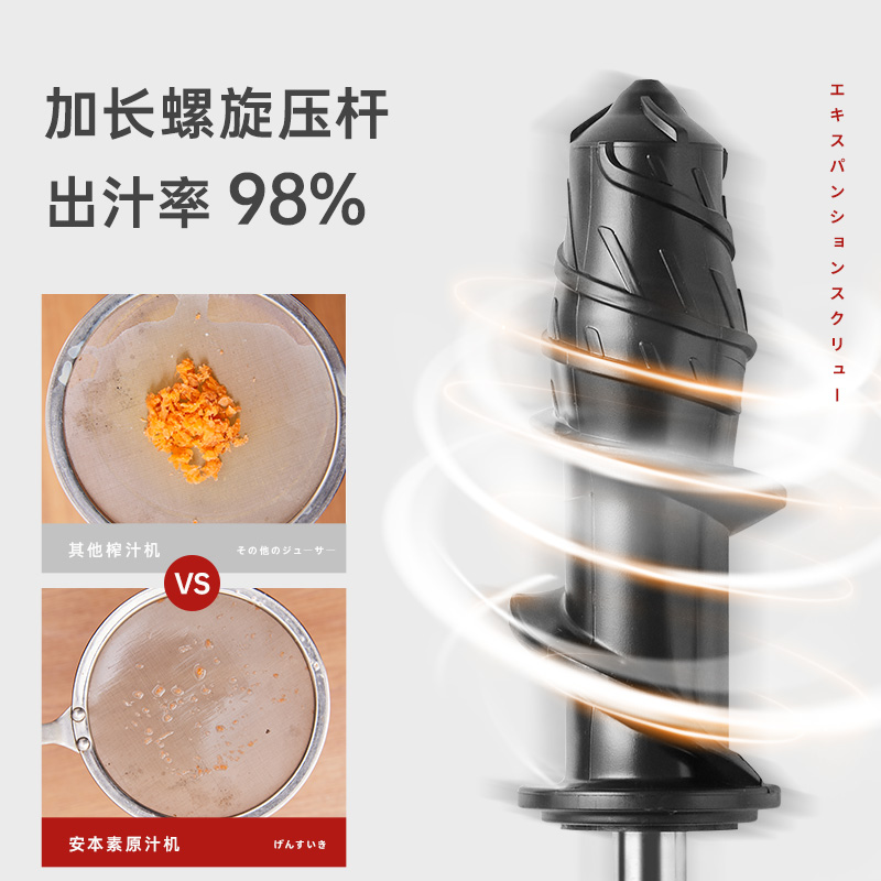 日本apixintl安本素渣汁分离原汁机 apixintl榨汁机