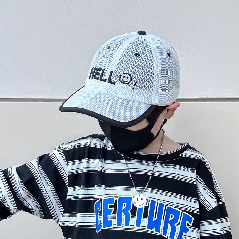 儿童帽子男童遮阳棒球帽夏季透气小孩防晒帽网女孩鸭舌太阳帽宝宝,淘宝优惠券,粉丝福利购,淘宝优惠卷