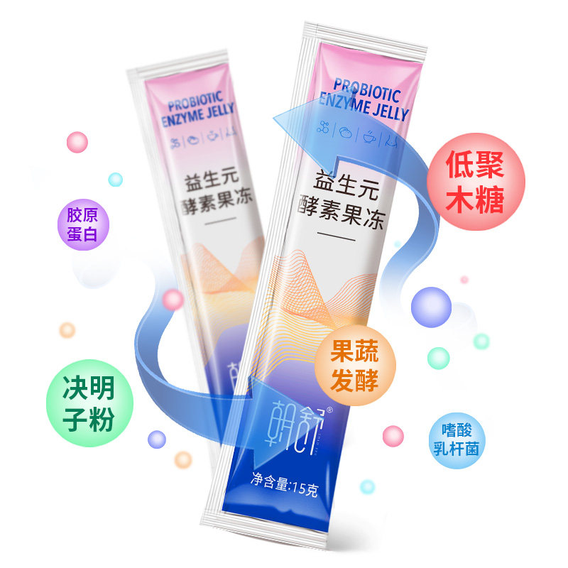 朝舒益生元果冻孝素益生菌果蔬酵素 朝舒酵素