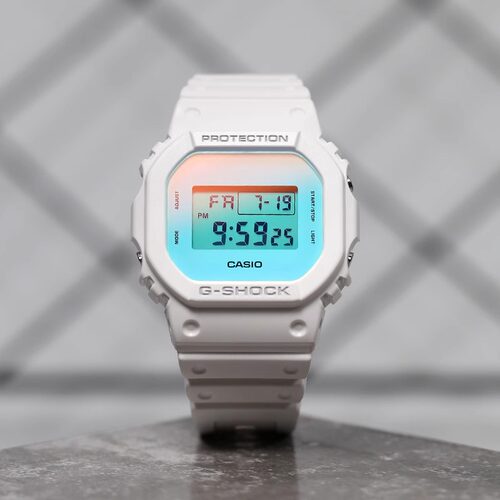 卡西欧小方块g-shock经典酷黑运动手表男DW-5600UBB-1/SK/MS/E/N - 图3