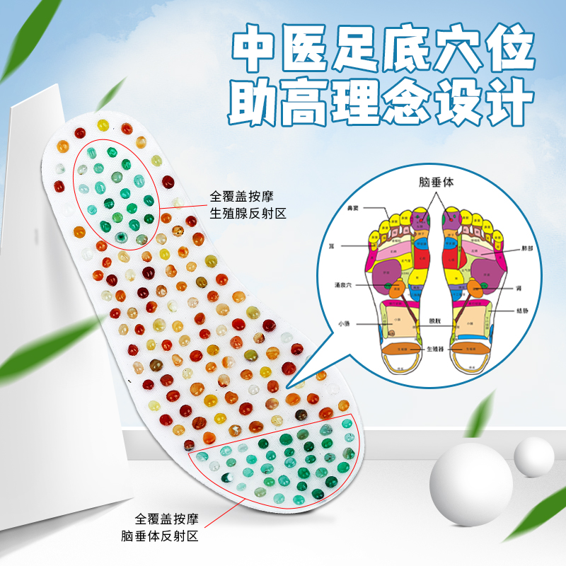孩子增高神器个高高不自卑成年人男女脑垂体按摩垫青少年按摩高高