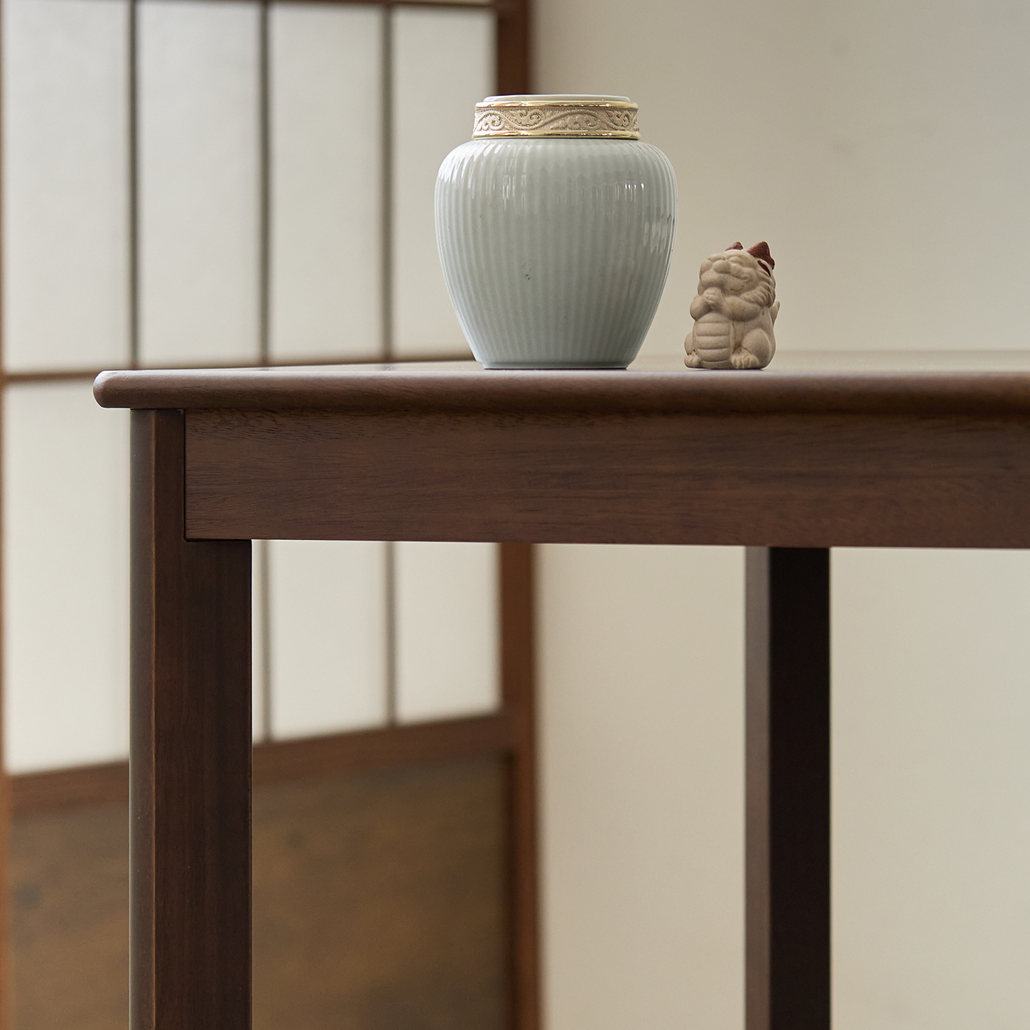 实木茶桌椅组合家用客厅阳台泡茶台现代简约轻奢高级感茶室泡茶桌 - 图3