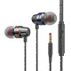 AIMEIER wired round hole earphones with microphone