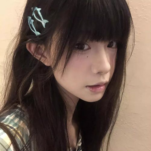 多巴胺蓝色海豚发夹边夹侧边甜美bb夹碎发刘海夹发卡2025新款发饰 - 图2