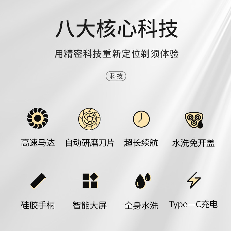 【老罗推荐】美森男士2021新款剃刀 美森剃须刀