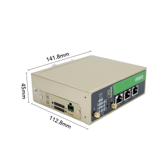 InHand InHand industrial-grade wireless router IR912L full network 4G remote management VPN IoT 100M dual SIM card supports VPN/OSPF high stability rail type