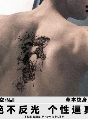 空空NULL 文艺复兴II 果汁草本保持久防水持久纹身贴男女ins刺青