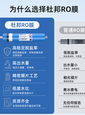 美国陶氏原装反渗透RO膜滤芯