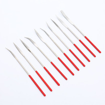 A profiled diamond filing knife silver sand metal polished cutting polished flat file knife tool suit