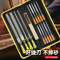 Filing Knife Suit Brute Tool Round Metal Rubbing Semi-circle Triangle Filing Steel Filing Wood Filing Knife Flat Teeth Woodworking Polish