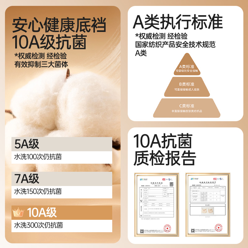 男童内裤纯棉儿童四角裤小男孩子宝宝a类不夹屁屁发育期幼童短裤 - 图0