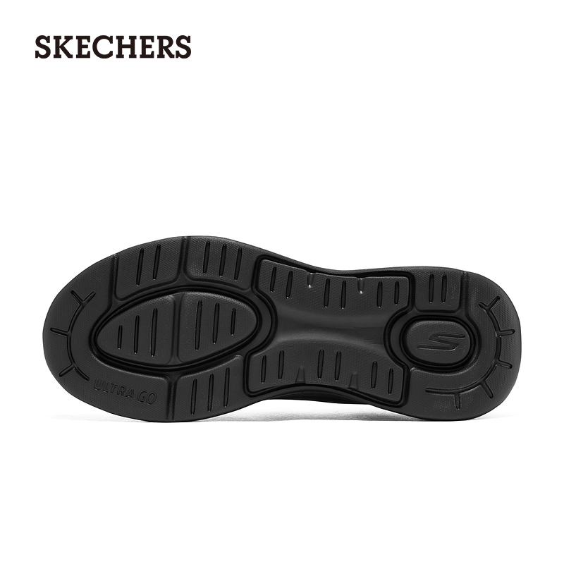 Skechers斯凯奇男士休闲鞋舒适运动鞋轻便缓震跑步鞋软底健步鞋夏 - 图2