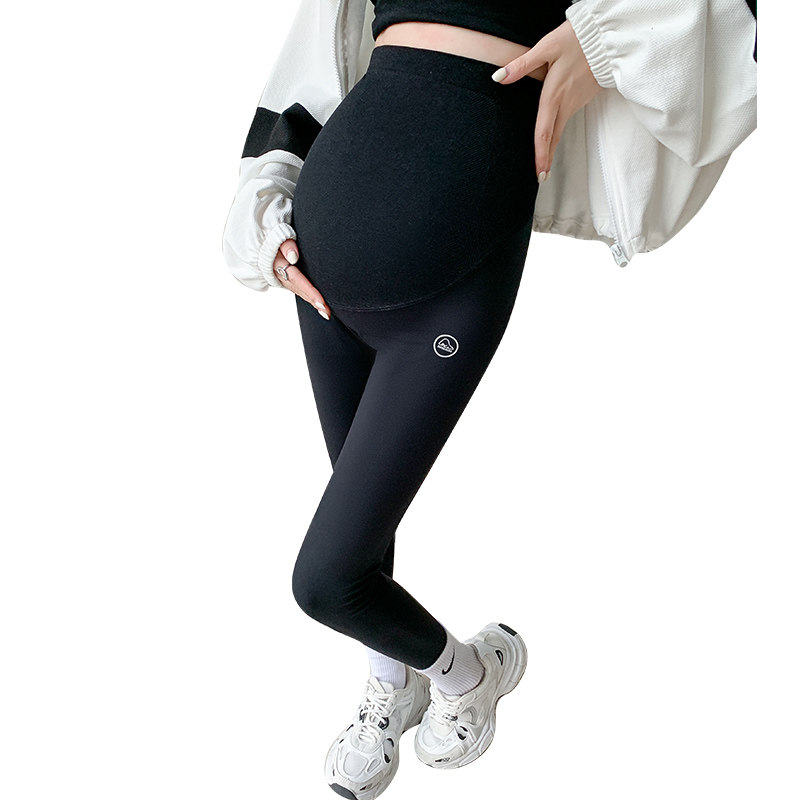 超大码孕妇蜂窝打底裤秋冬加绒弹力鲨鱼裤300托腹可调瑜伽裤200斤,淘宝优惠券,粉丝福利购,淘宝优惠卷