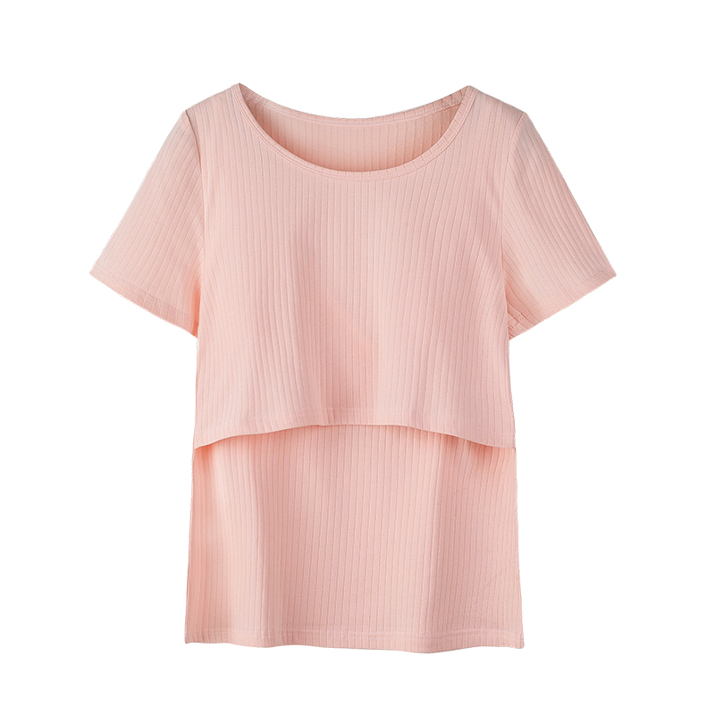 月子服夏季短袖薄款纯棉T恤哺乳孕妇睡衣春秋9月份8产妇10喂奶11,淘宝优惠券,粉丝福利购,淘宝优惠卷