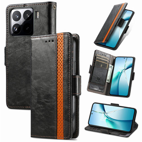 适用小米15pro手机壳卡套xiaomi14pro wallet case翻盖插卡皮套红米redmi k80pro防摔保护壳可放卡card cover - 图3