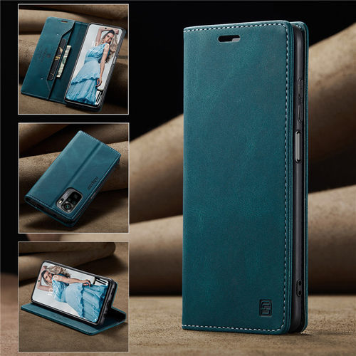 适用redmiNote10pro手机壳红米note10s翻盖插卡皮套pormax4G全包保护防摔软壳purse wallet case商务小米新款 - 图1