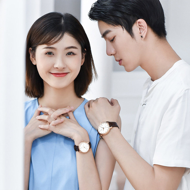 【节日礼物】官方正品时尚男士天王表 天王深圳国产腕表