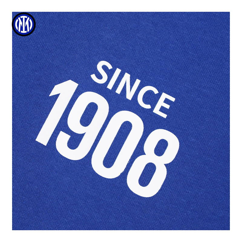 国际米兰足球俱乐部SINCE1908无帽运动卫衣男士秋季长袖打底衫 - 图2