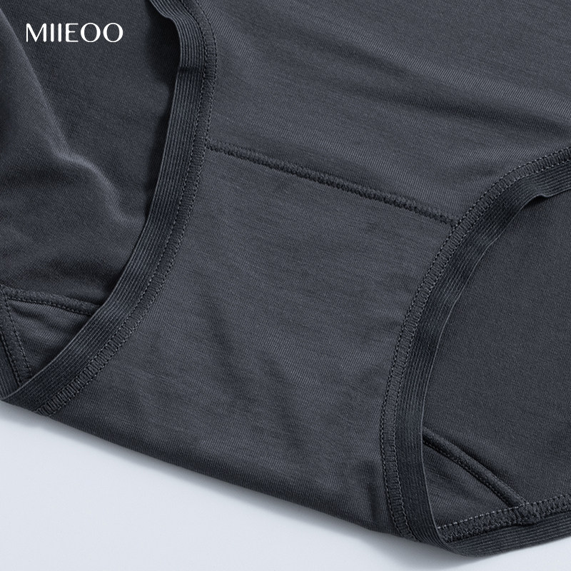 秘语女士莫代尔舒适透气性感透短裤 秘语内衣女三角裤