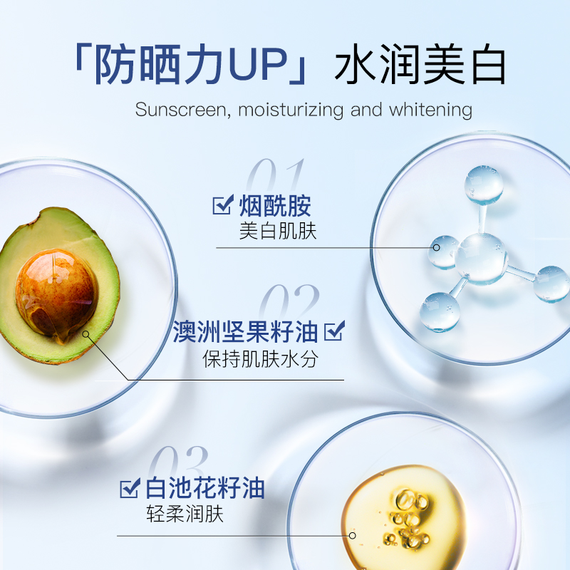 Bodyaid博滴艾茜美白防晒喷雾清爽不油腻轻薄质地保持水分控油-RT - 图2