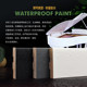 Minimalist cream style waterproof painted solid wood skirting