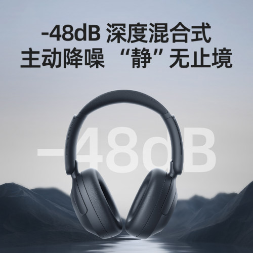 OneOdio A6 头戴式蓝牙6.0无线耳机主动降噪音乐耳麦包耳25年新款 - 图1