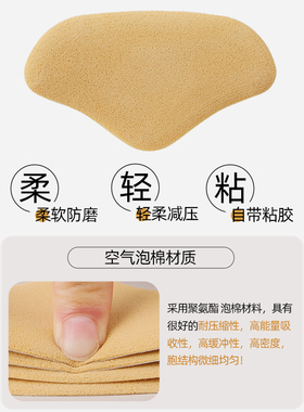 高密度聚氨酯泡棉后跟贴