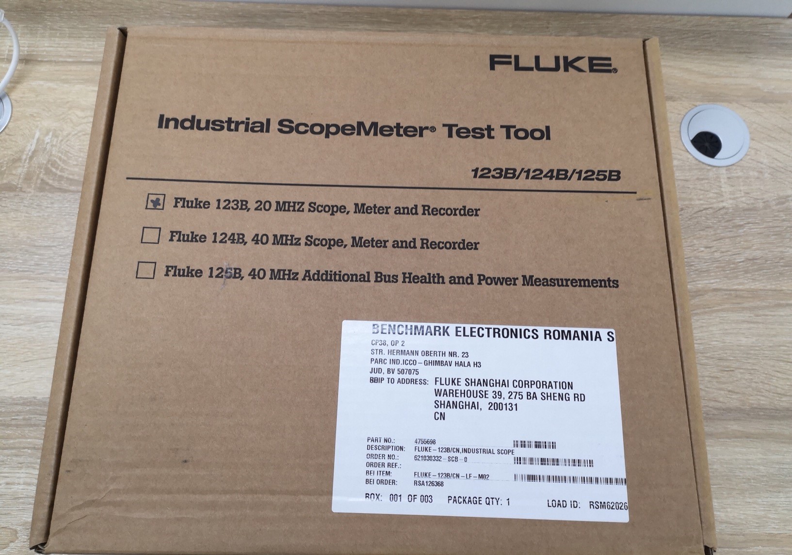 推荐原装租售美国福禄克Fluke 123B 工业用手持式示波器维修包邮 - 图3