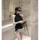 ຜູ້ຍິງຮ້ອນແບບເກົາຫຼີ streamer temperament sleeveless vest suspender top summer slimming new outer wear design slimming figure