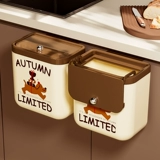 Кухонная мусорная банка на стене -домашнее хозяйство с крышками, швами, кухонные отходы, большая бумажная корзина туалет специальное ведро