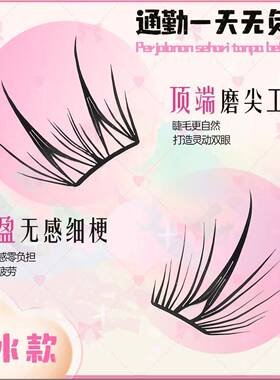 心心恋恋30排大容量睫毛书小鹿青花小火苗上下假睫毛学生正品新手