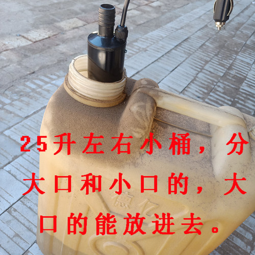 抽油泵12V24v220v柴油电动小型伏抽油神器加油机加油枪水泵油抽子 - 图1