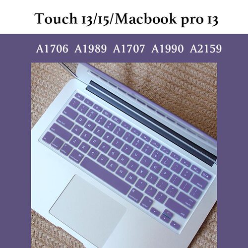冷艳紫同款個性嘻哈键盘膜macair13键盘膜macpro13 2025款macpro - 图0